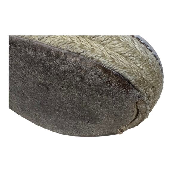 Tory Burch Mallory Lin Natural Wedge Espadrille Sandal - Picture 7 of 7